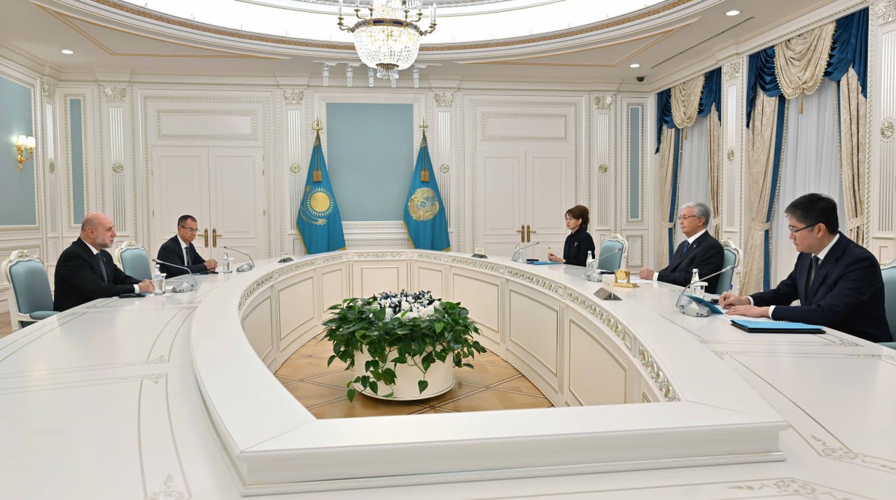 Қасым-Жомарт Тоқаев Палестина Жоғарғы сотының төрағасы, Президенттің дін істері жөніндегі кеңесшісі Махмуд әл-Хаббашты қабылдады