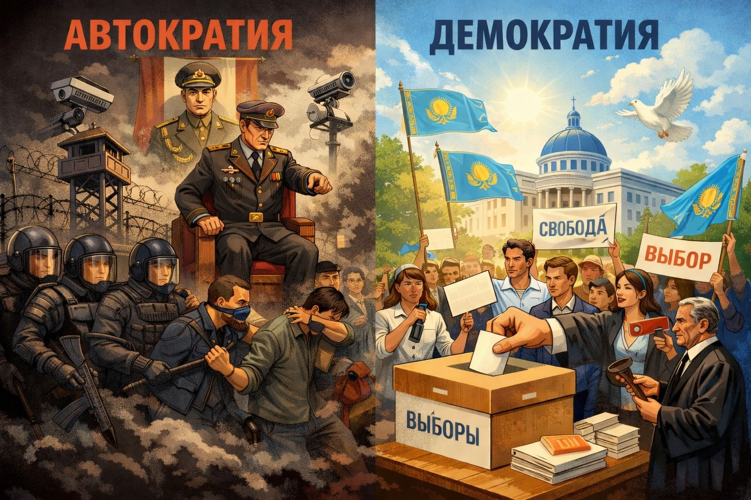 Баяжума Асылбек.Қазақстандағы реформалар демократия ма, имитация ма?